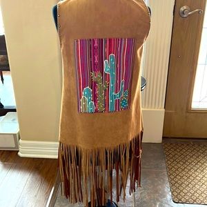 Cactus Fringe Vest